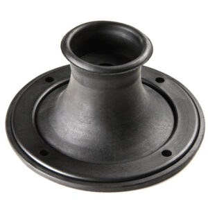 Thruhull fitting rubber, hourglass