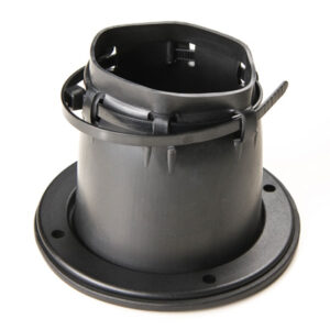 Thruhull fitting rubber, adjustable