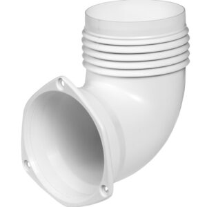 90° Elbow adapter for 3″ vent & hose